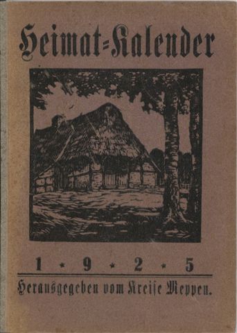 Heimat=Kalender 1925
